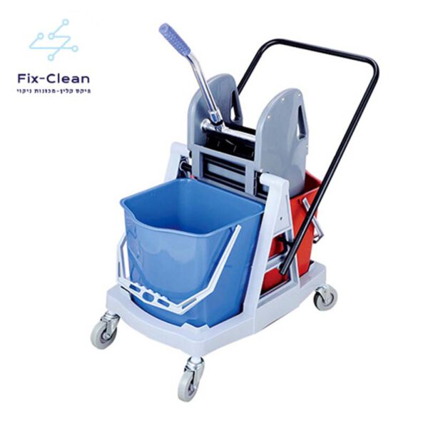 עגלת 2 דליים ומסחטה