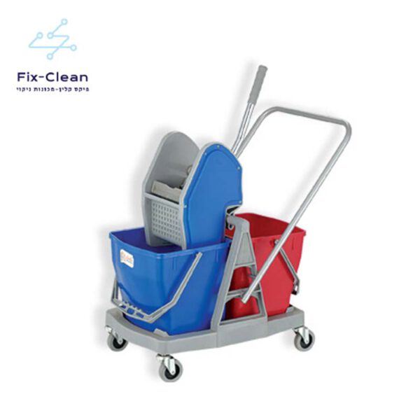 עגלת 2 דליים ומסחטה